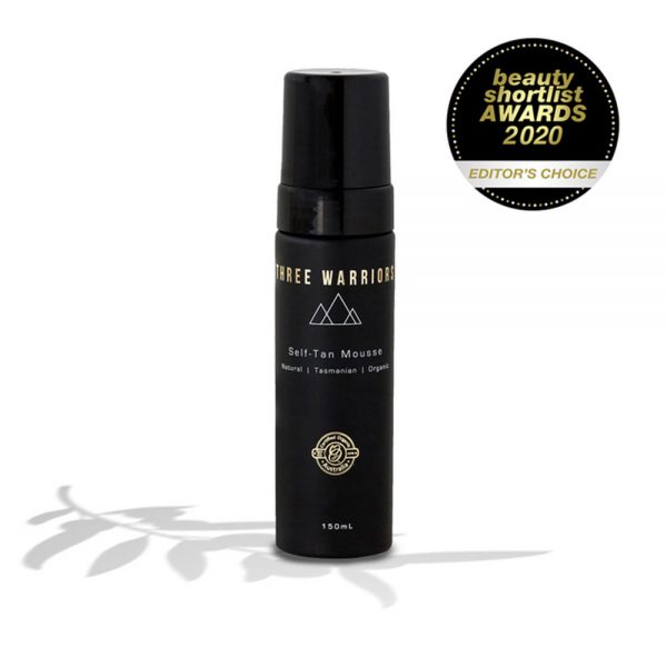 Three Warriors Organic Self Tan Mousse 150mL